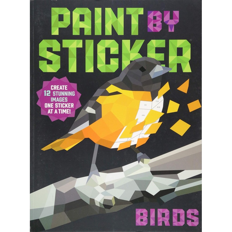 PAINT BY STICKER BIRDS