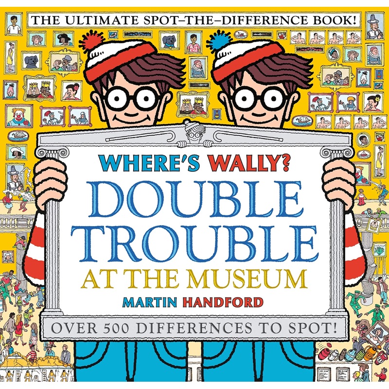 Where’s Wally? : Double Trouble at the Museum – Paperback