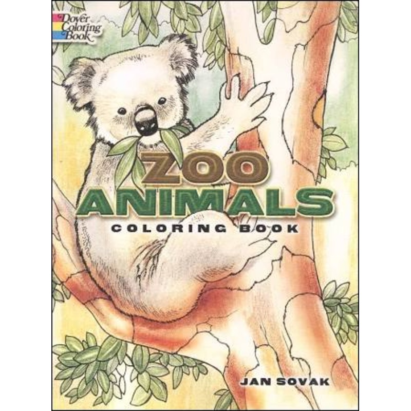 Zoo Animals Coloring Book