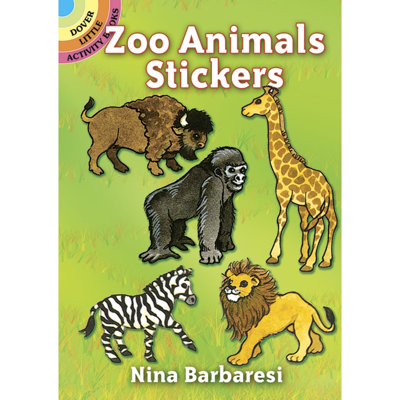 Zoo Animals Stickers (Mini Dover)