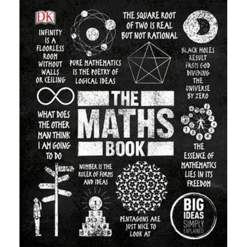 Big Ideas Simply Explained : The Maths Book – Hardback