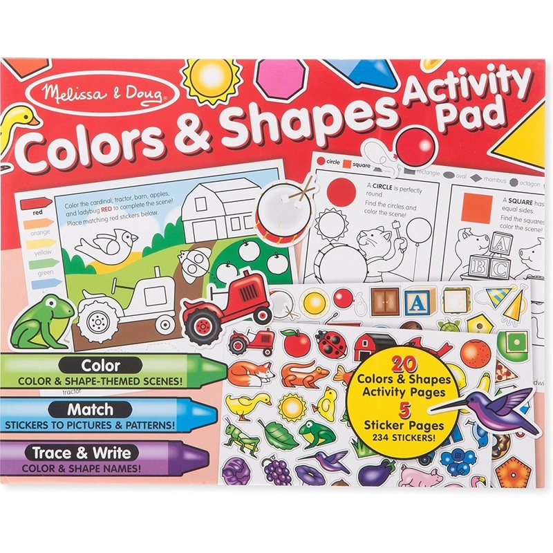 Colors & Shapes Activity Pad