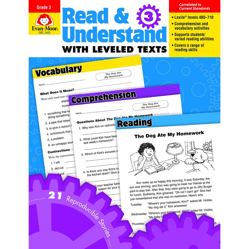 Read and Understand with Leveled Texts, Grade 3
