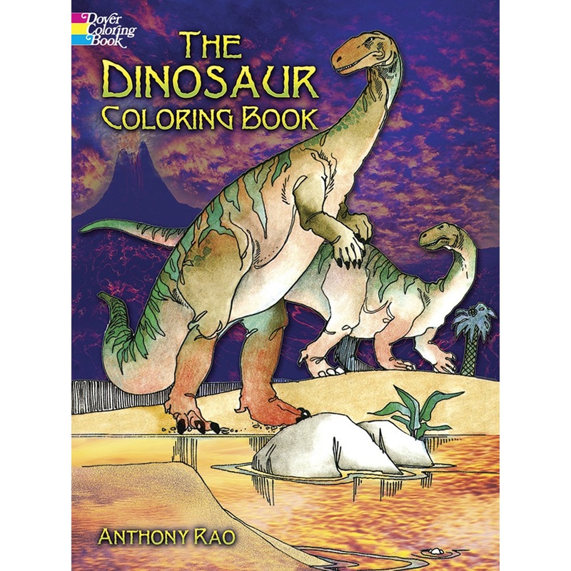 The Dinosaur Coloring Book