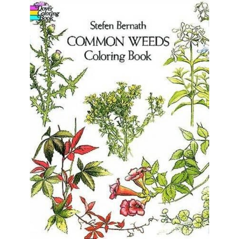 Common Weeds Coloring Book