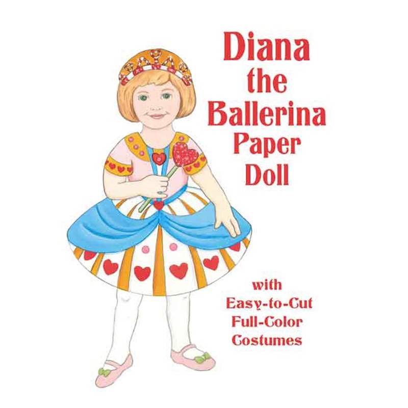 Diana the Ballerina Paper Doll