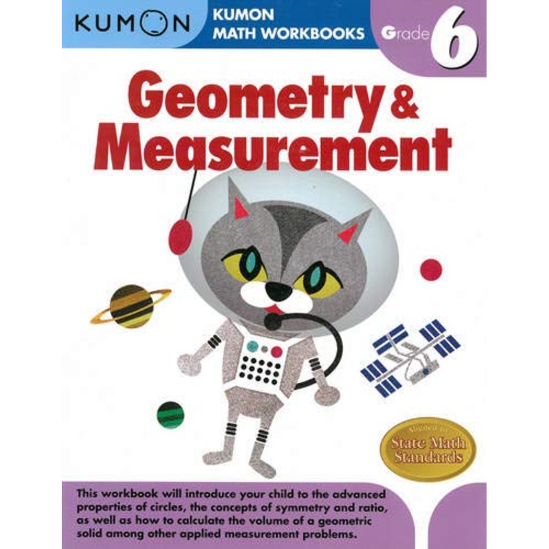 Math Workbooks: Geometry & Measurement Grade 6