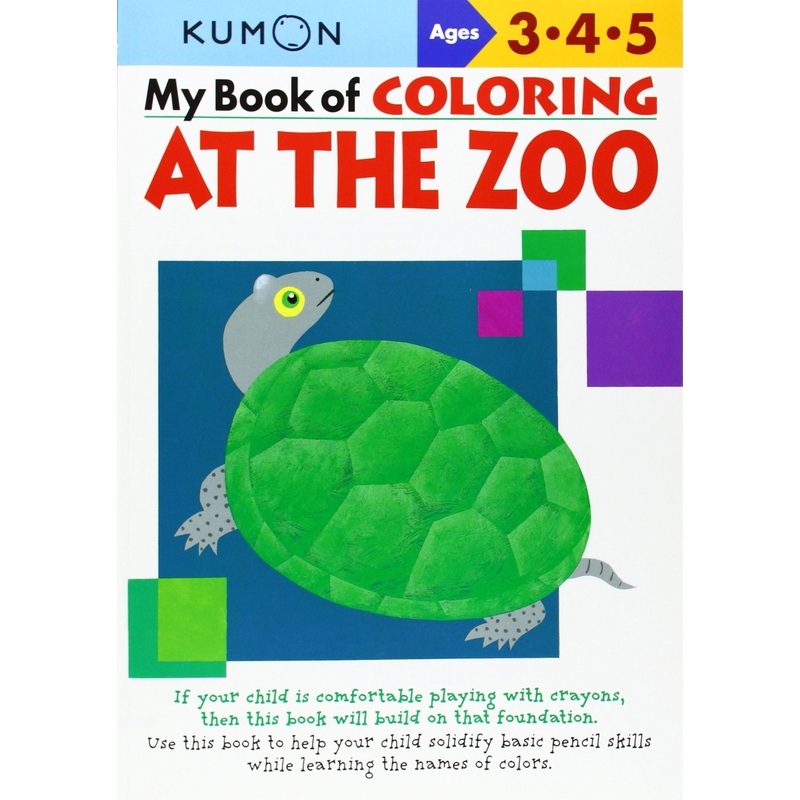 My Book Of: Coloring At The Zoo