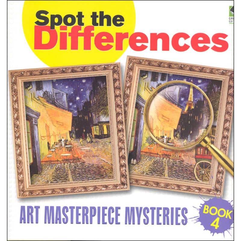 Spot the Differences Book 4: Art Masterpiece Mysteries