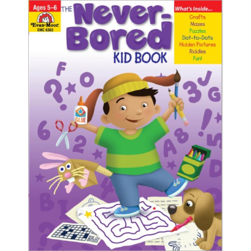 The Never-Bored Kid Book: Grades K-1