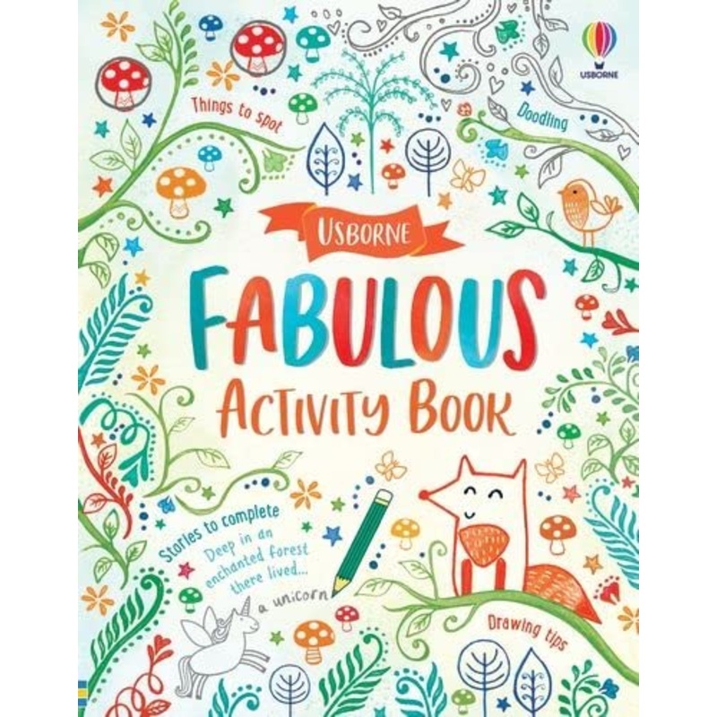 Usborne Fabulous Activity Book – Paperback