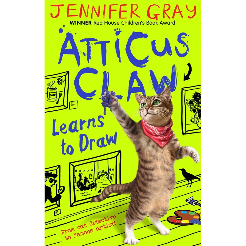 Atticus Claw – World’s Greatest Cat Detective #5 : Learns to Draw – Paperback