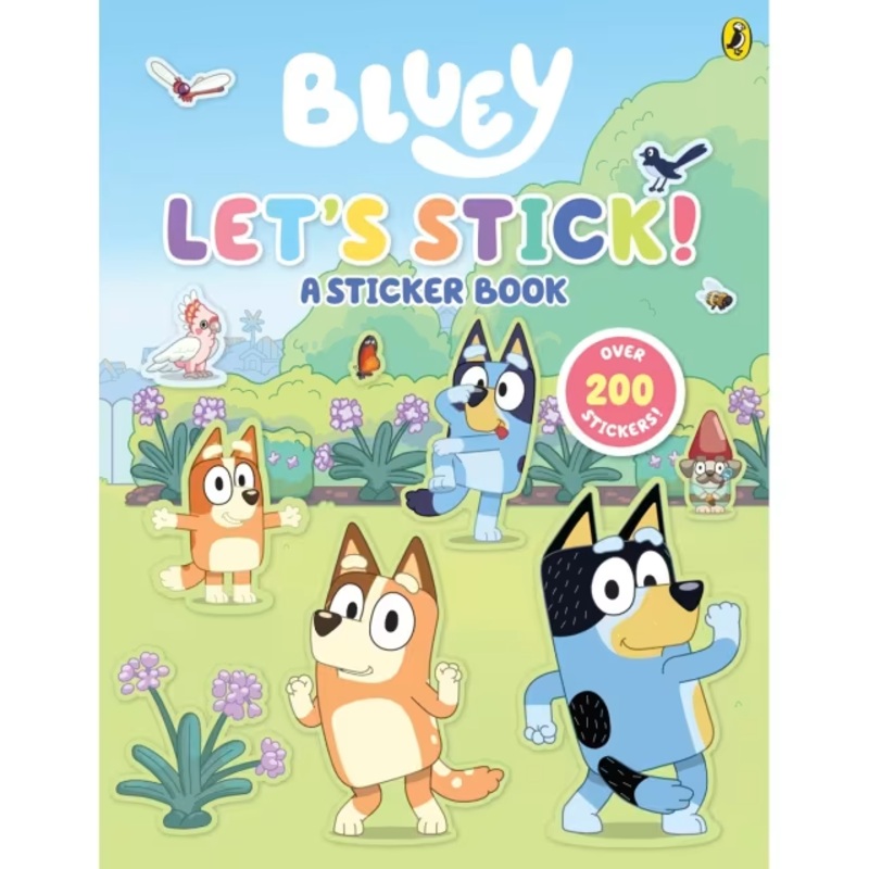Bluey – Let’s Stick! A Sticker Book