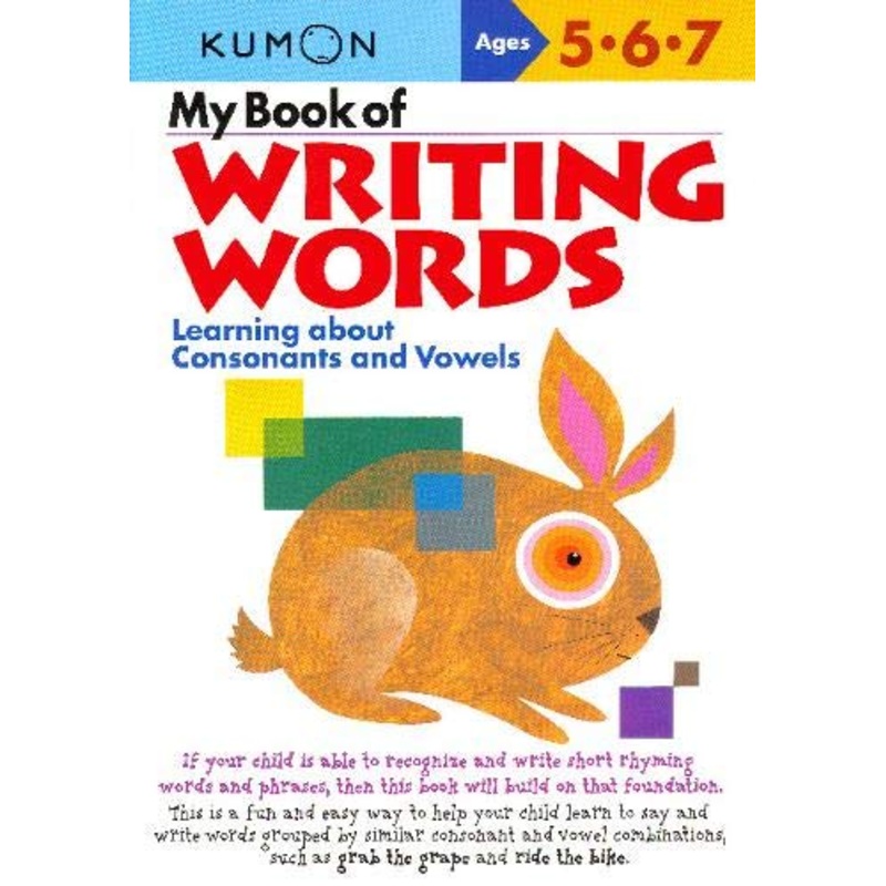 My Book Of: Writing Words