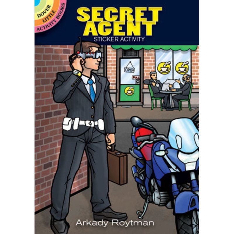 Secret Agent Sticker Activity Book  (Mini Dover)