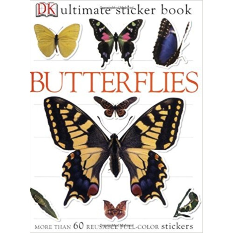 Ultimate Sticker Book: Butterflies