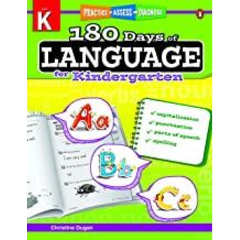 180 Days of : Language (Grade Kindergarten)