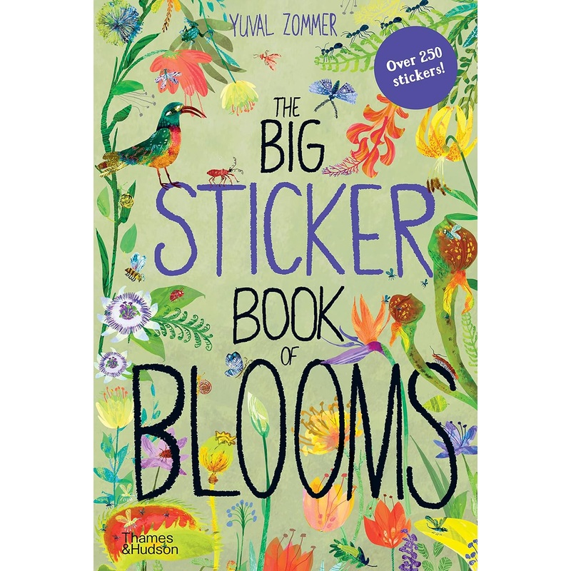 Big Sticker Book of Blooms – Paperback
