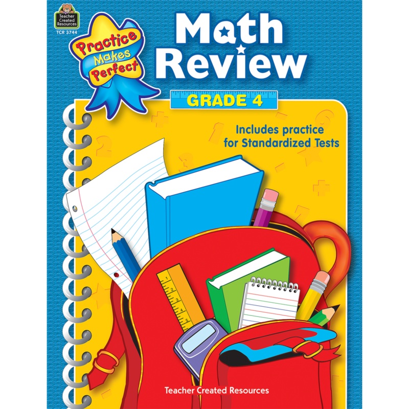 Math Review Grade 4 (Practice Makes Perfect)