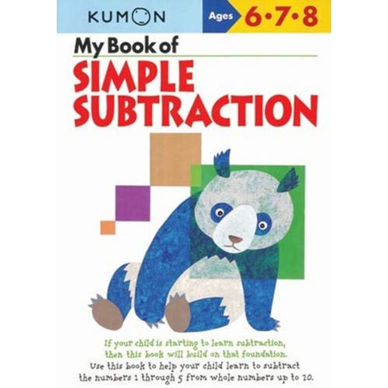 My Book Of: Simple Subtraction