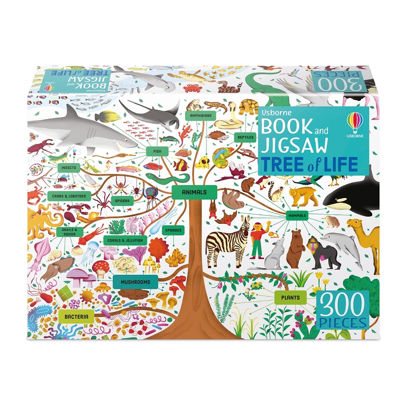 Usborne Book And Jigsaw: Tree Of Life Staple Bound