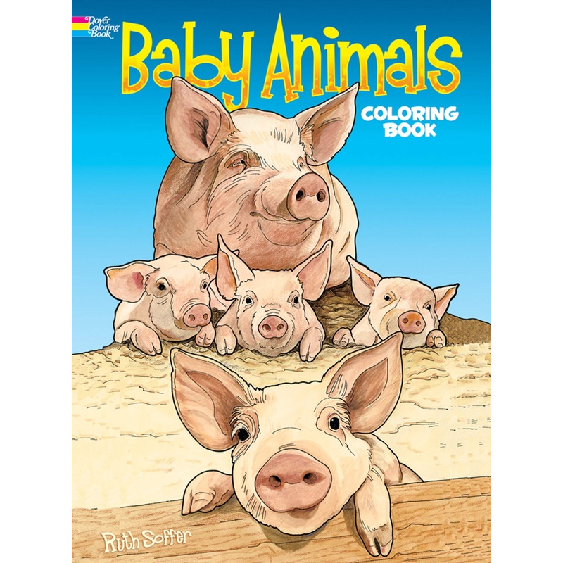 Baby Animals Coloring Book