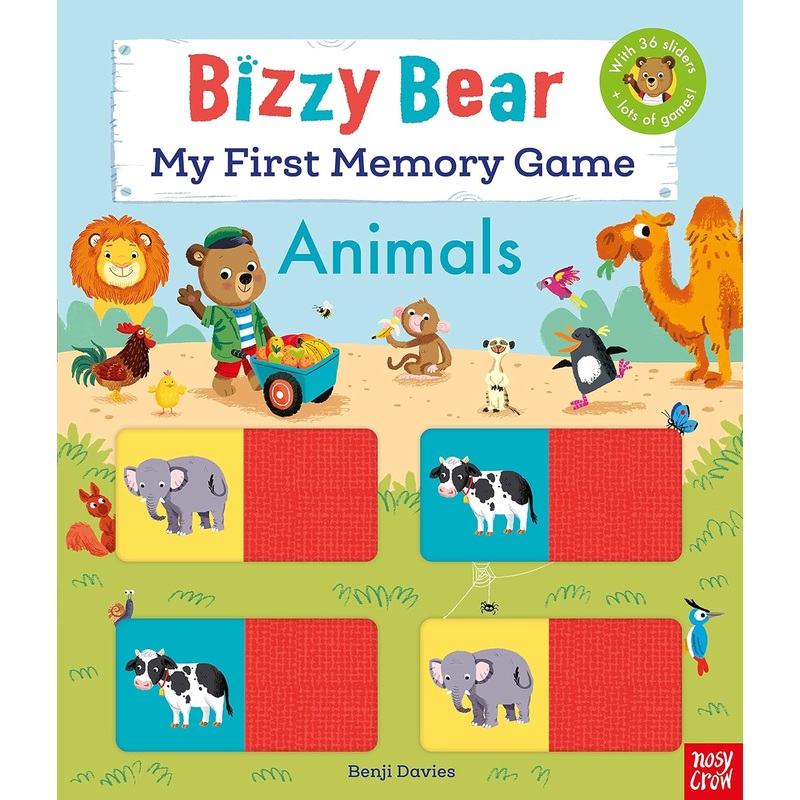 Bizzy Bear: My First Memory Game Book: Animals – Boardbook