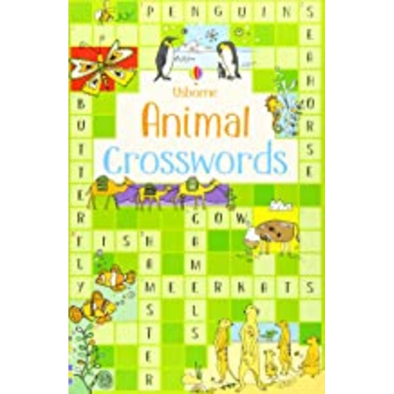 Usborne Animal Crosswords – Paperback