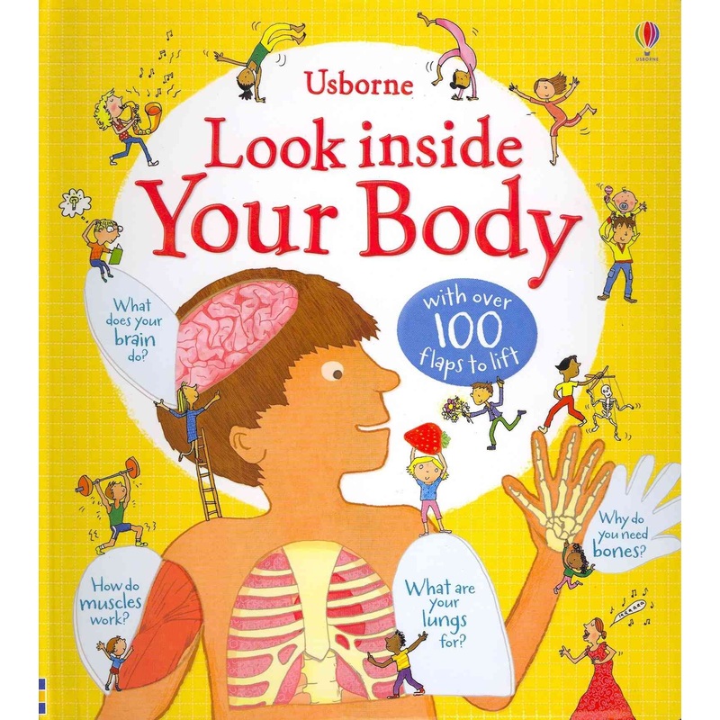 Usborne Lift the Flap : Look Inside Your Body – Hardback