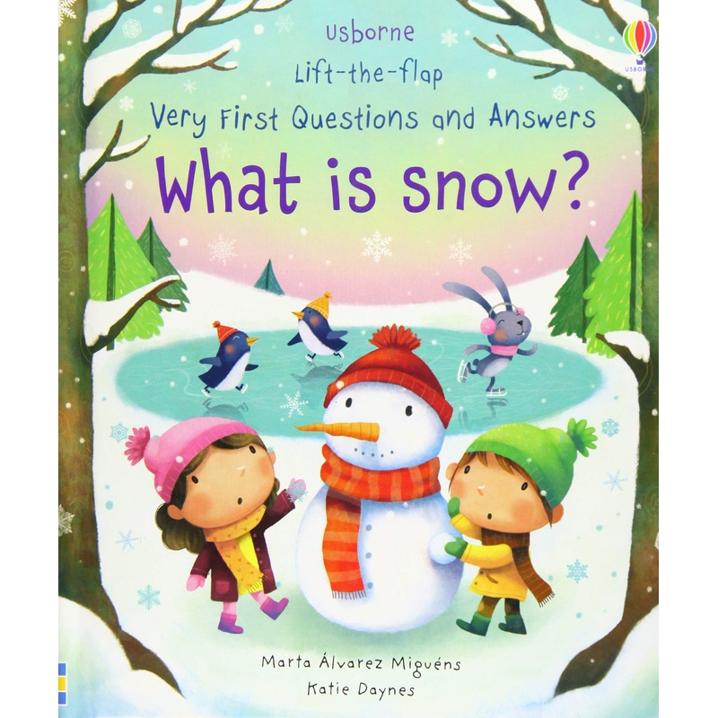 Usborne Lift The Flap : What is Snow? – Board Book