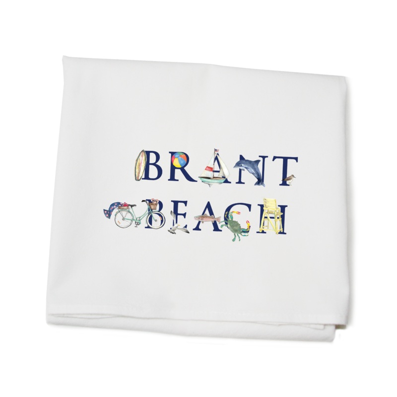 Brant Beach flour sack towel