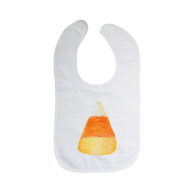 candy corn bib
