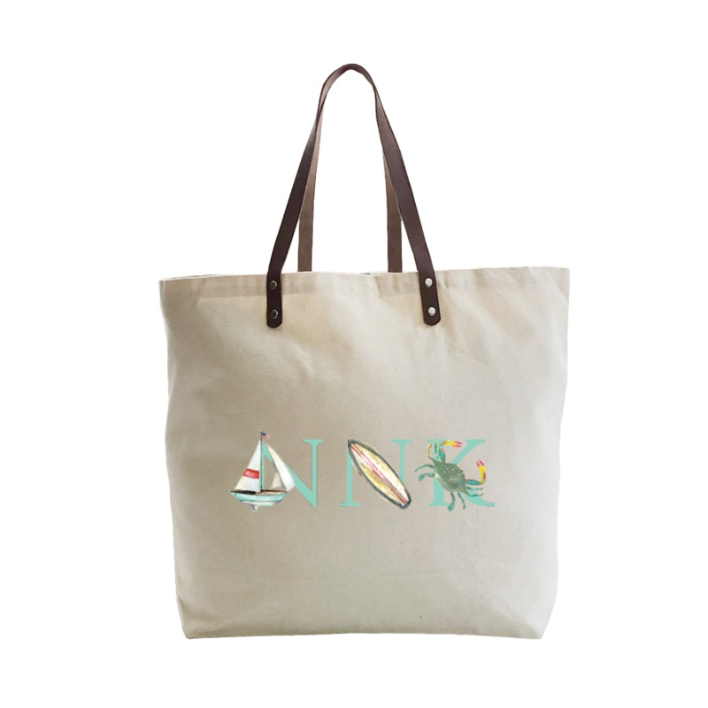 NNK aqua large tote