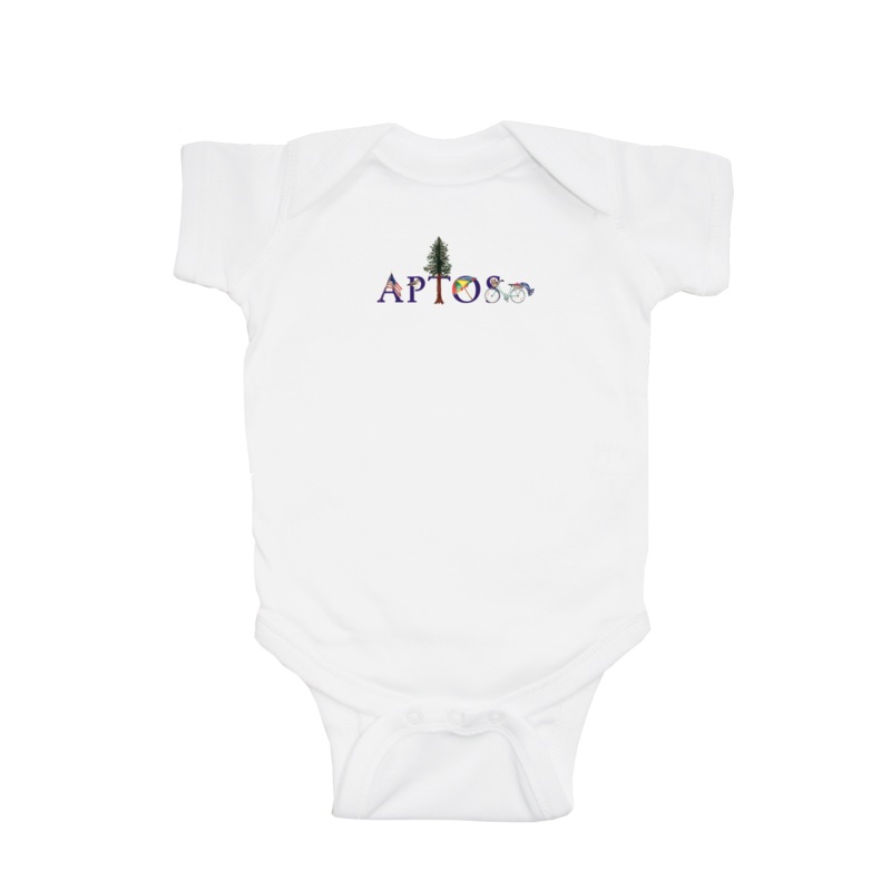 aptos baby snap up short sleeve