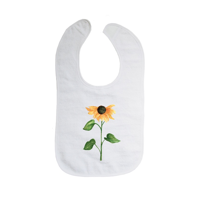 black eyed susan bib