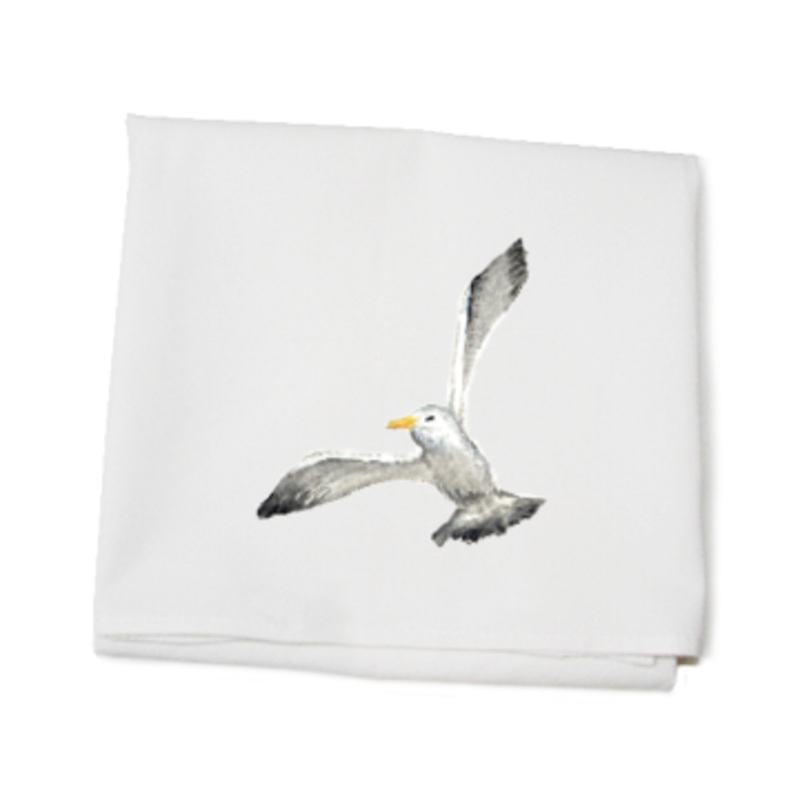 seagull flour sack towel