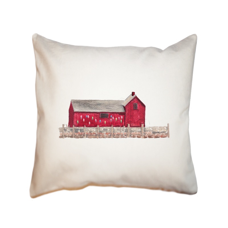 the motif, rockport ma square pillow