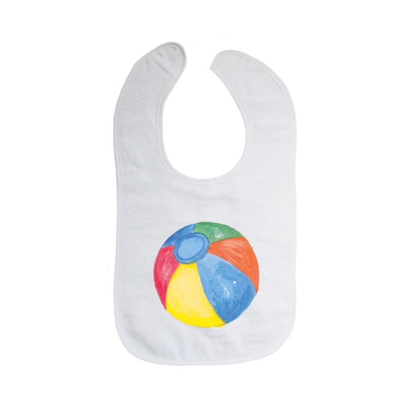 beach ball bib
