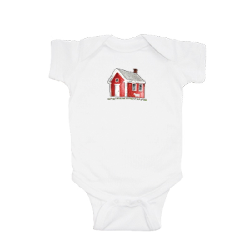 Mary had a little baby snap up short sleeve