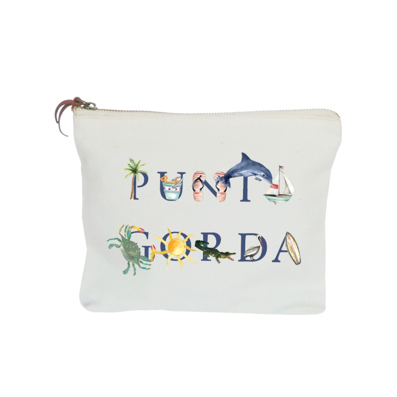 Punta Gorda zipper pouch