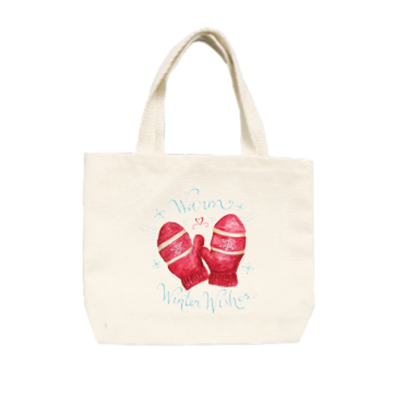 warm wishes small tote