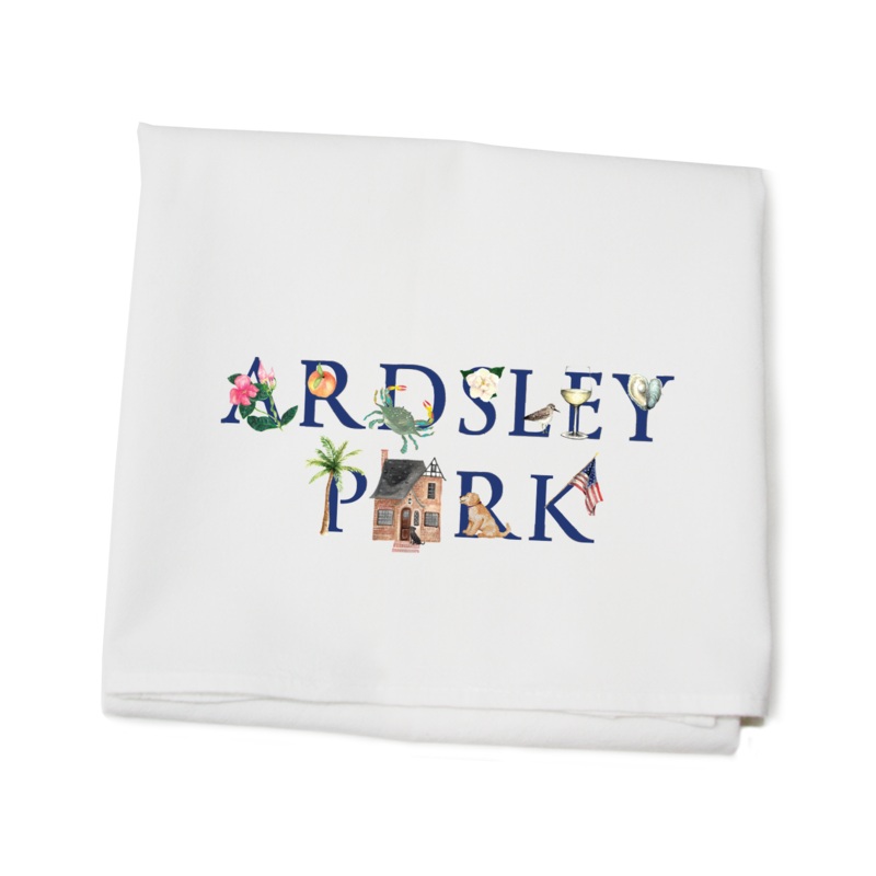 ardsley park flour sack towel