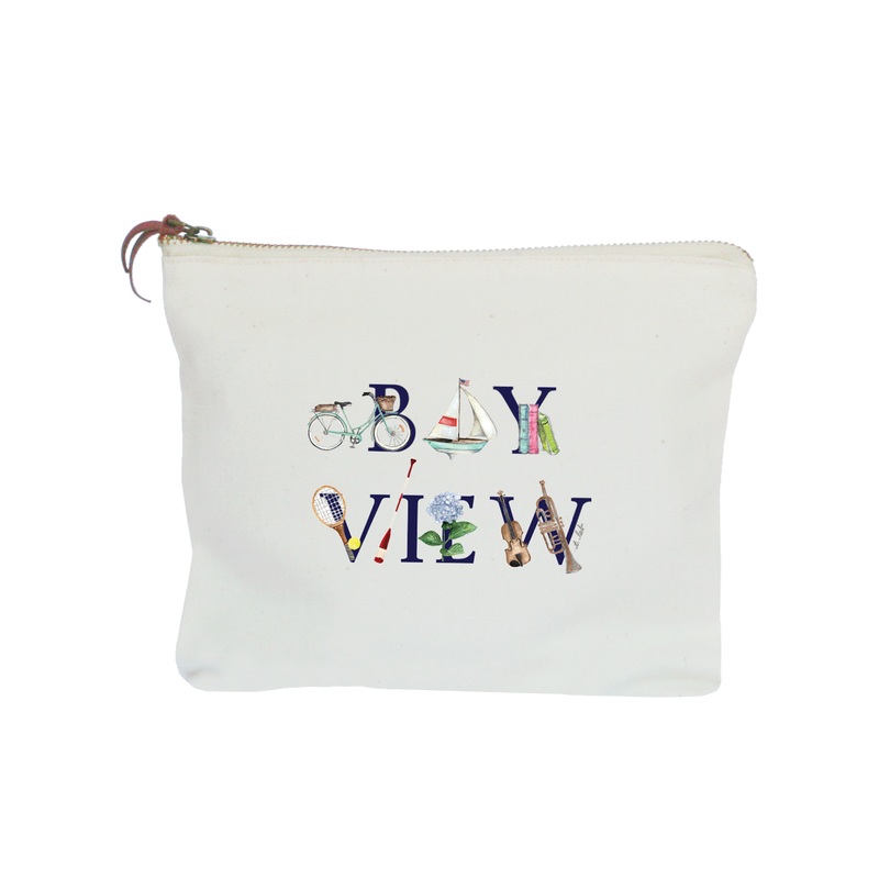 bay view mi zipper pouch