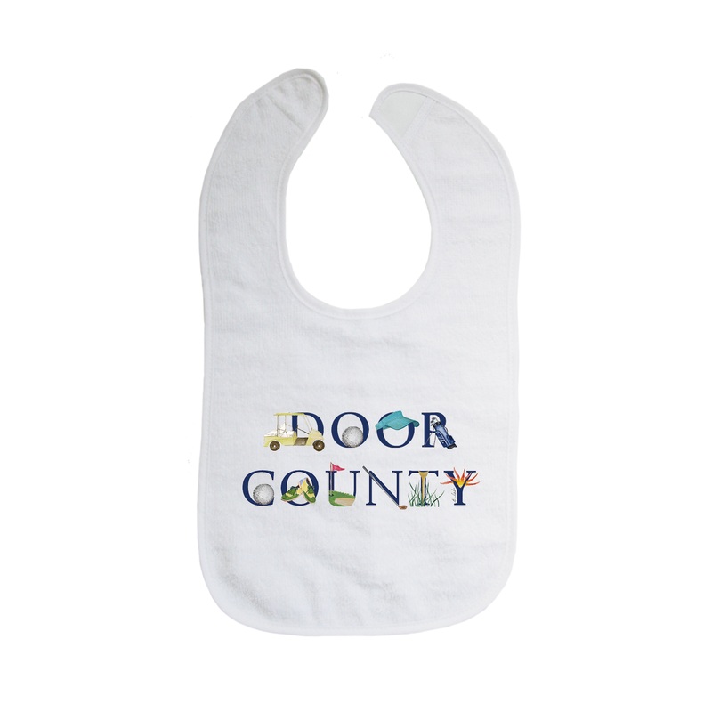door county golf bib