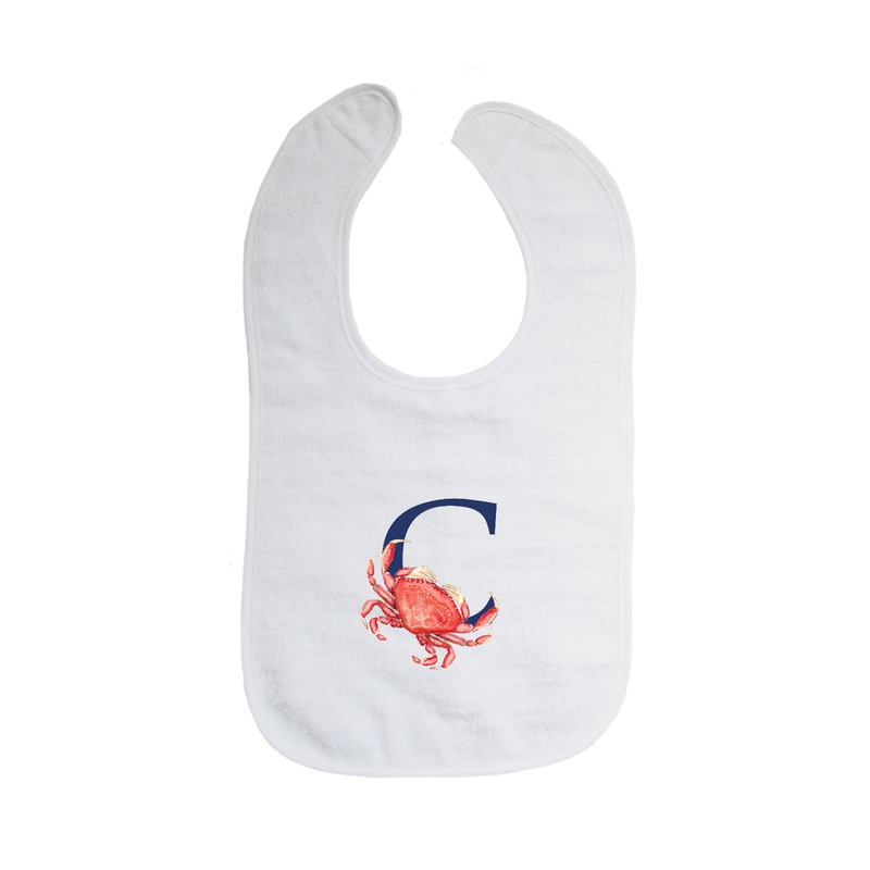 nautical alphabet – C bib