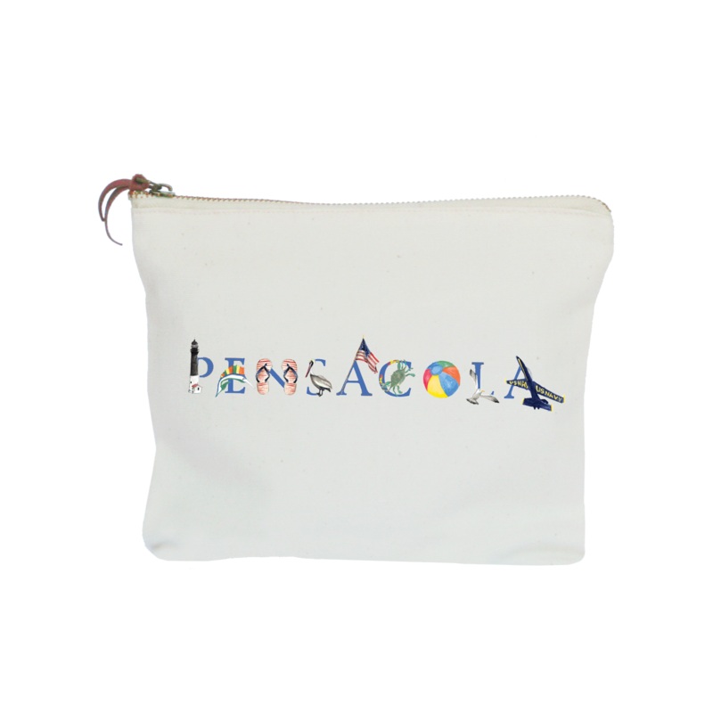Pensacola zipper pouch