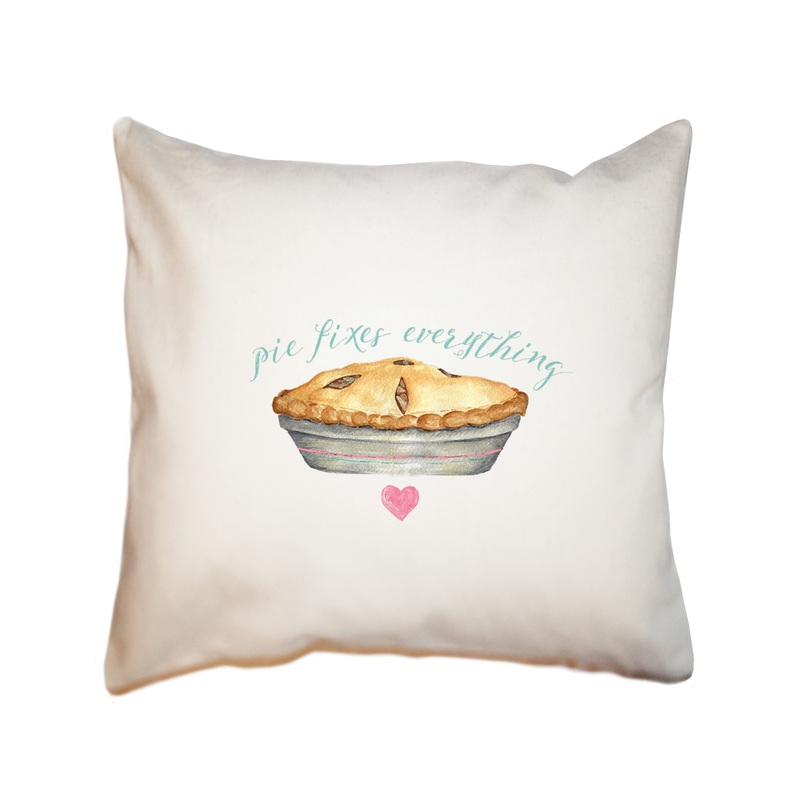 pie fixes square pillow
