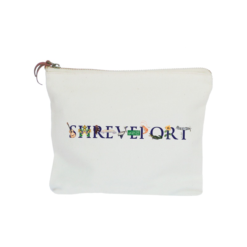 shreveport zipper pouch