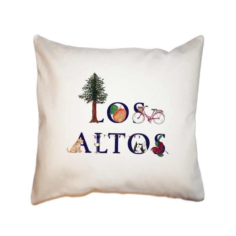 los altos square pillow