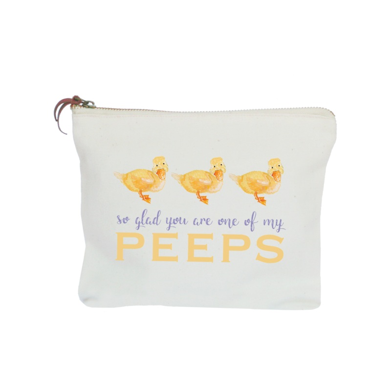 one of my peeps zipper pouch